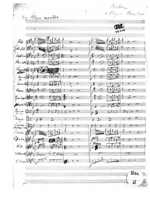 First page of Allegro maestoso