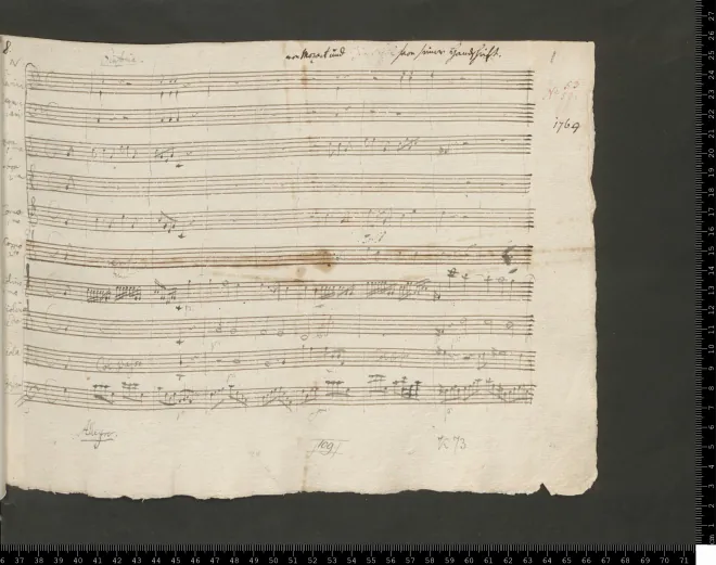 First page of Symphony No.9