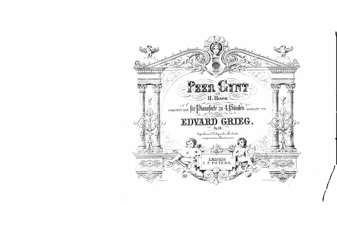 First page of Peer Gynt