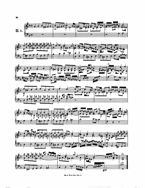 First page of Magnificat Fugue