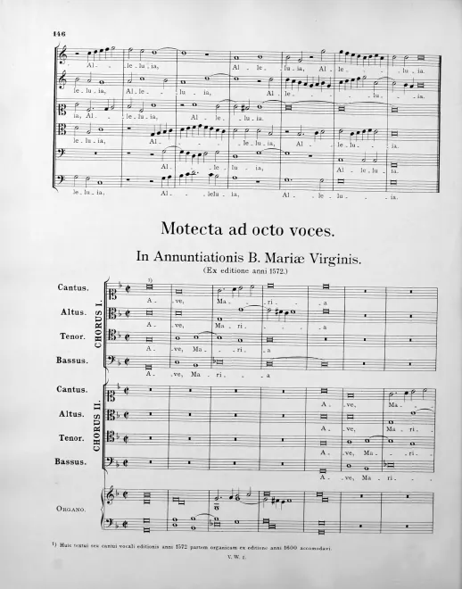 First page of Ave Maria