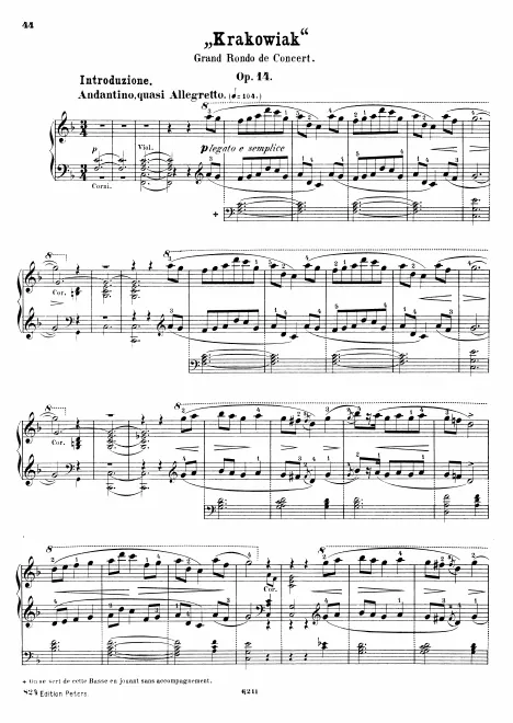 First page of Krakowiak