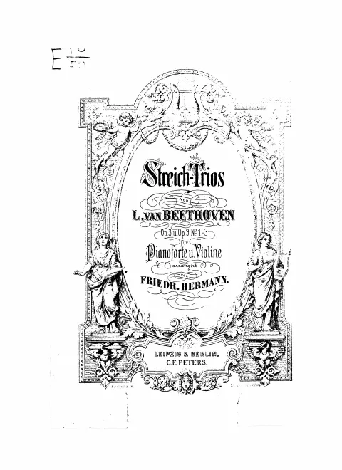 First page of String Trio