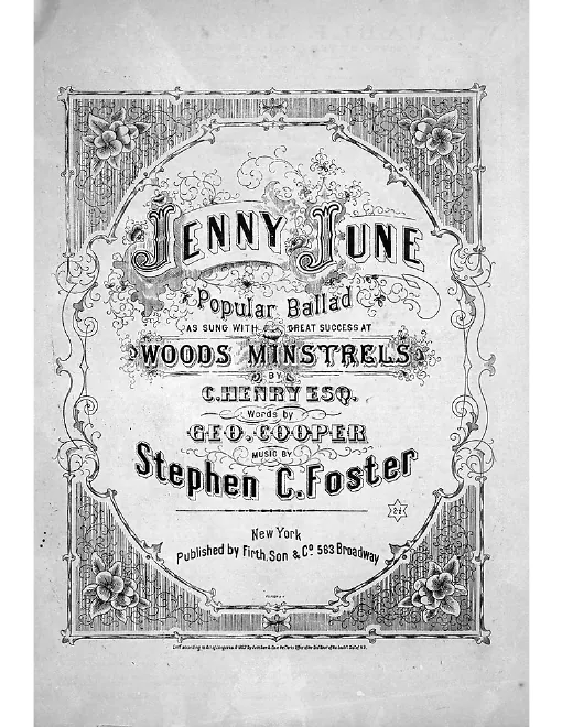 First page of Jenny June