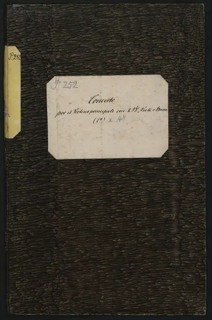 First page of 2 Violin Concertos