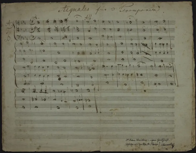 First page of Aequale