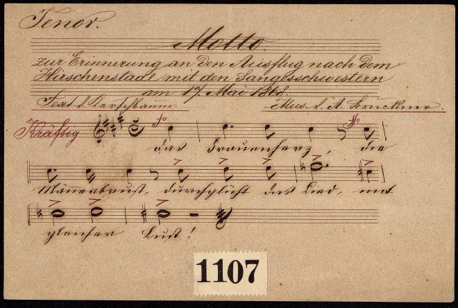 First page of 2 Wahlsprüche