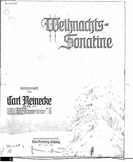 First page of Drei Sonatinen