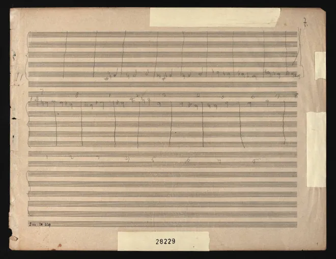 Sketches (Mus.Hs.28229)