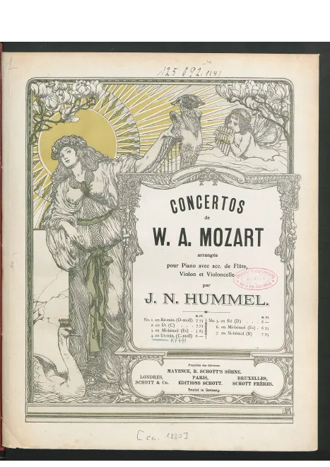 First page of Piano Concerto No.24