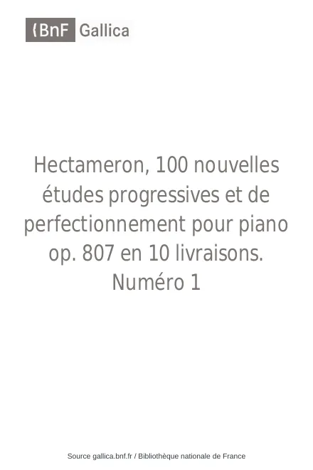 First page of Hectameron
