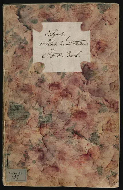 First page of Sonata in C major