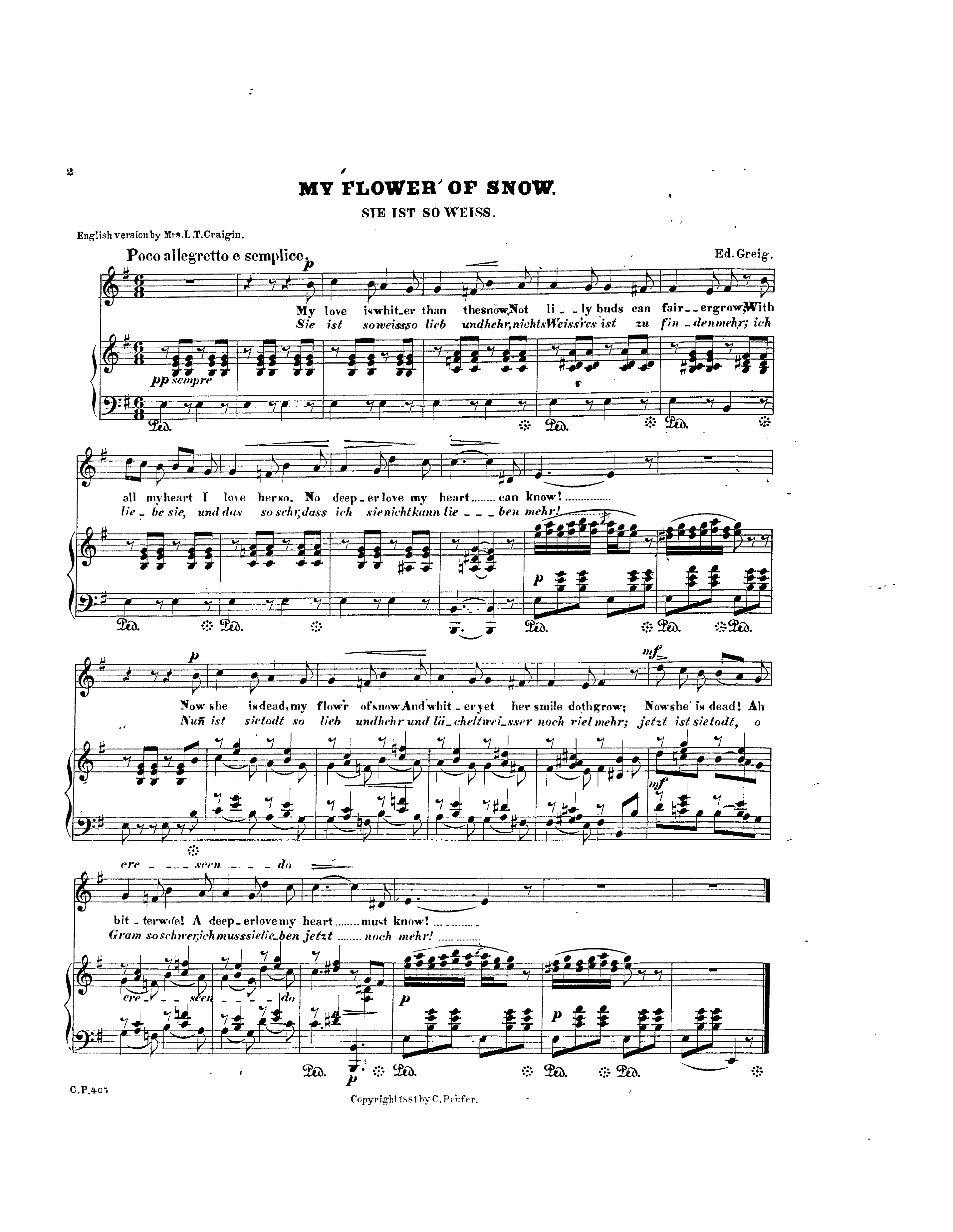 First page of 9 Songs