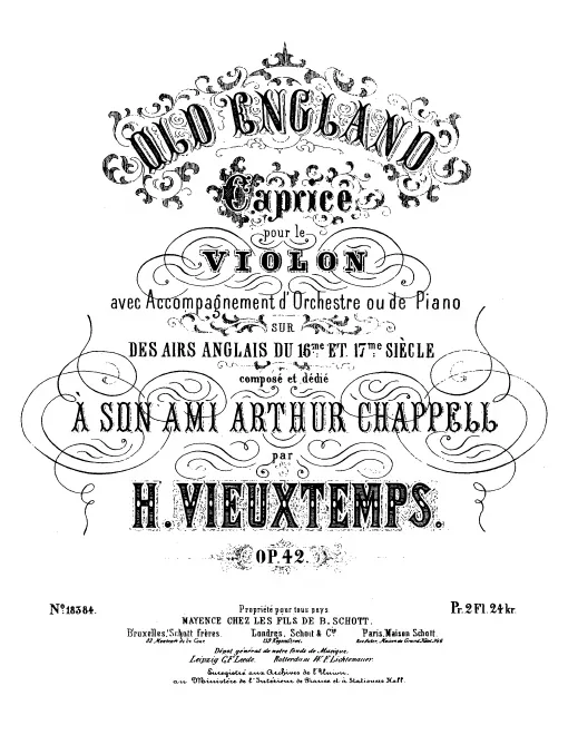 First page of Old England
