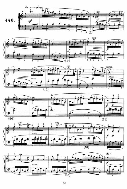 First page of Keyboard Sonata in A minor