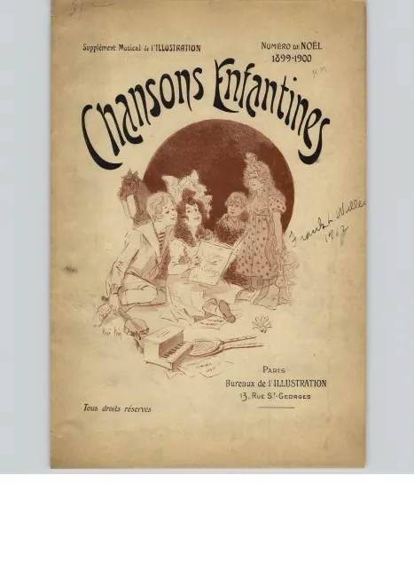 First page of Le Marchand de marrons