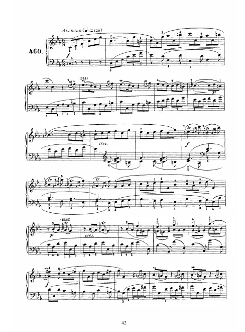 First page of Keyboard Sonata in C minor
