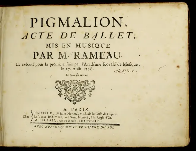 First page of Pigmalion