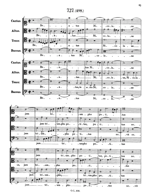 First page of Beatus Nicolaus