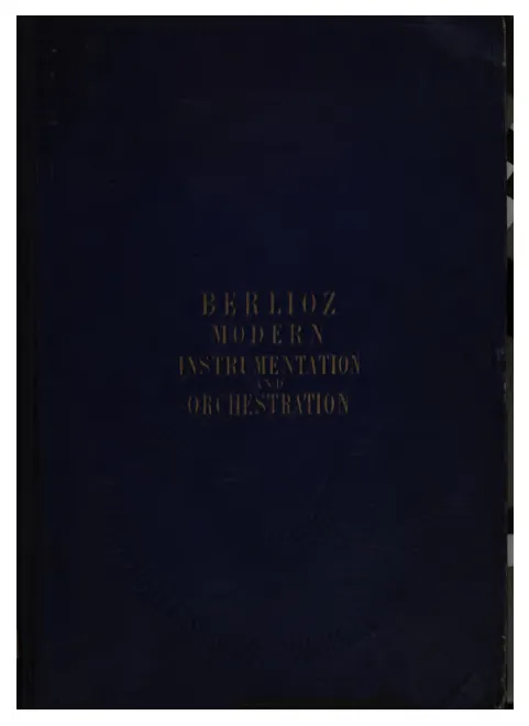 First page of Grand Traité d’Instrumentation et d’Orchestration Modernes