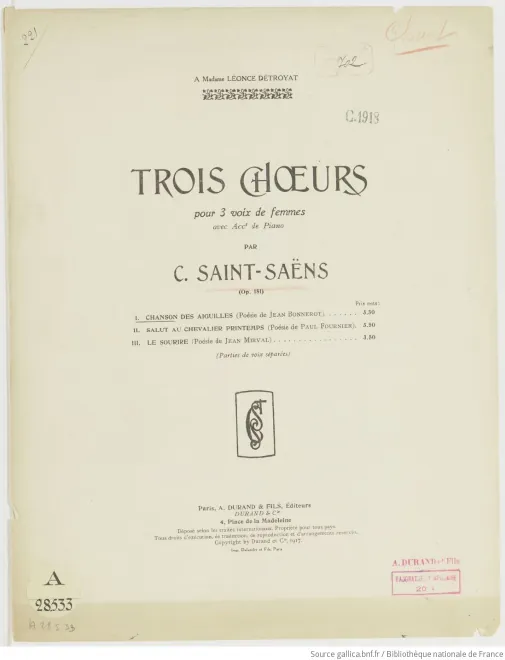 First page of 3 Choruses