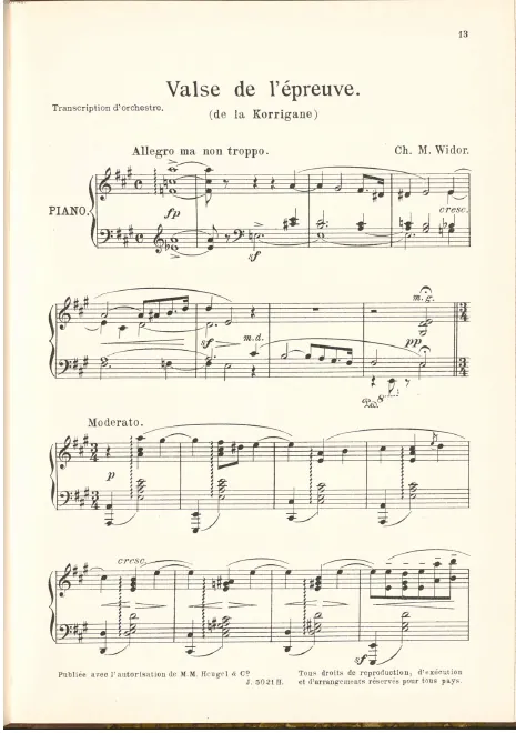 First page of La korrigane