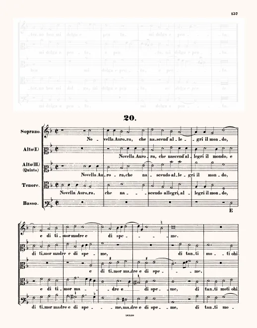 First page of Novella aurora