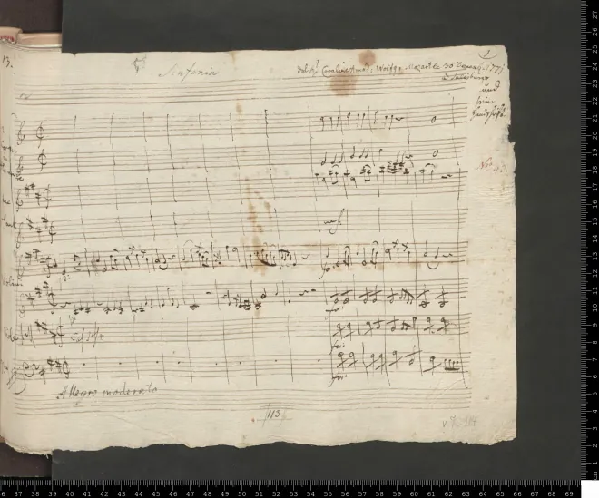 First page of Symphony No.14
