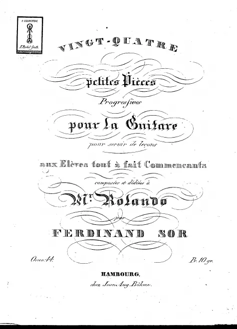 First page of 24 Petites pièces progressives