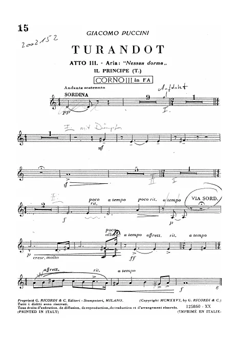 Horn 3 (F)
