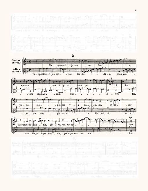 First page of Expectatio justorum