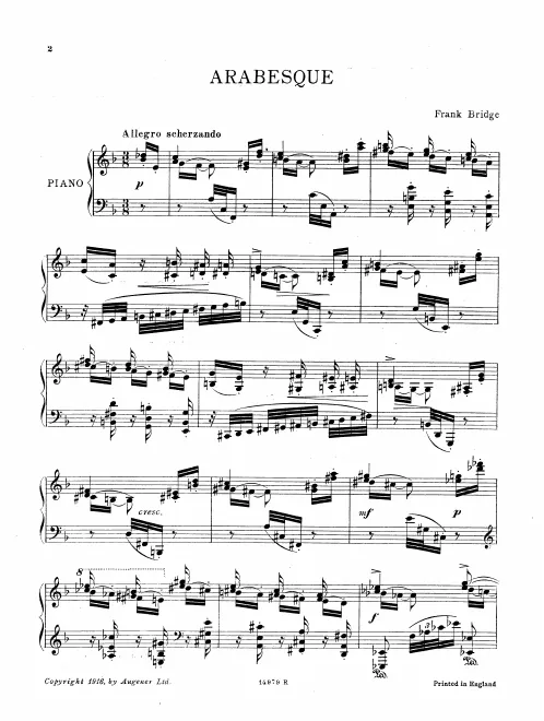 First page of Arabesque