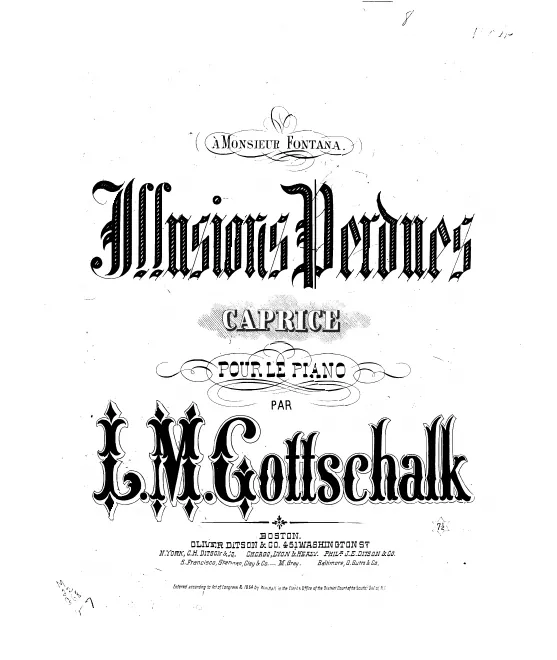 First page of Illusions perdues
