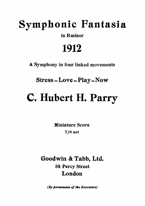 First page of Symphony No.5