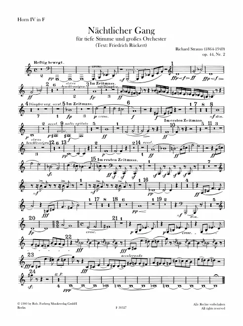 Horn 4 (F)