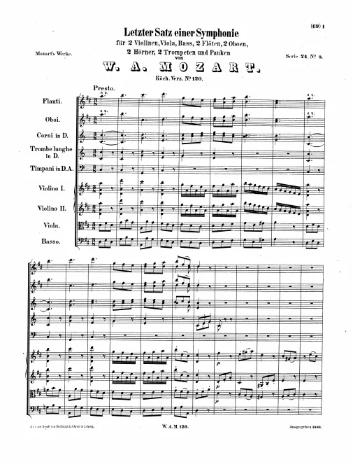First page of Symphony No.48