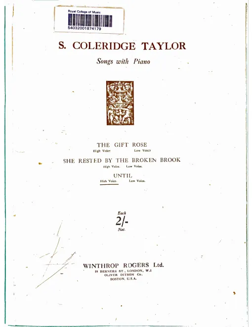 First page of Until