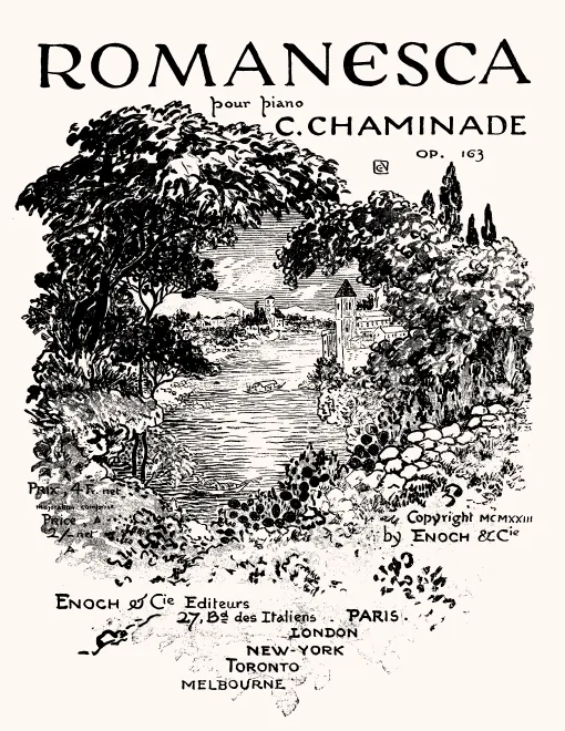 First page of Romancesca