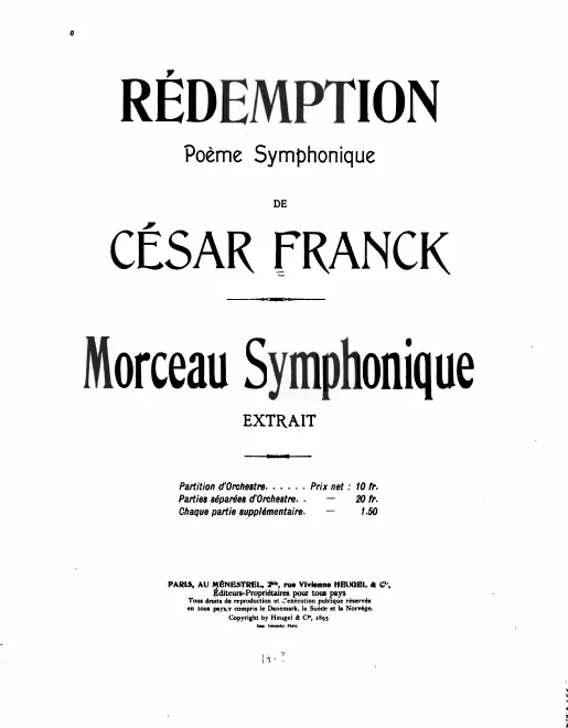 First page of Rédemption