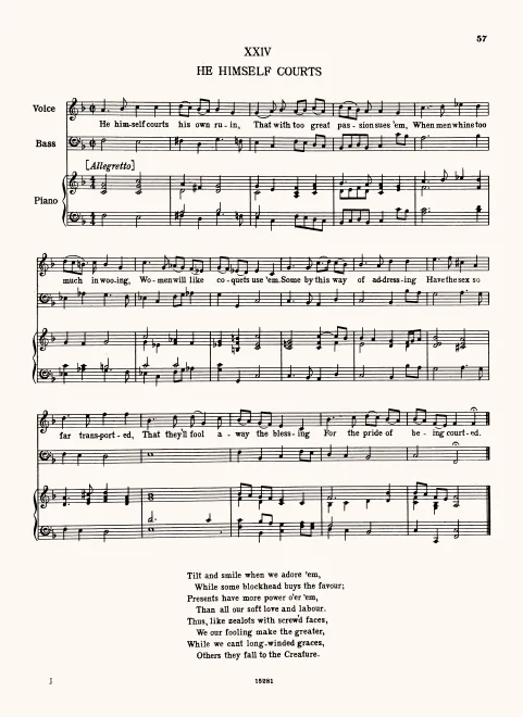 First page of He Himself Courts His Own Ruin