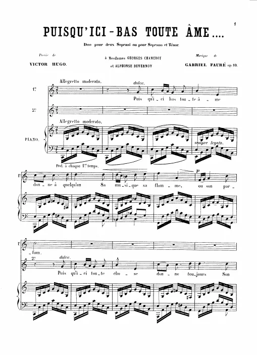 First page of 2 Duets
