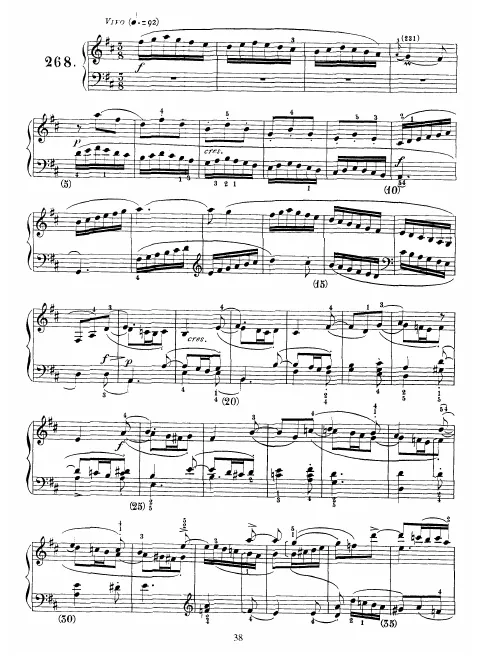 First page of Keyboard Sonata in D major