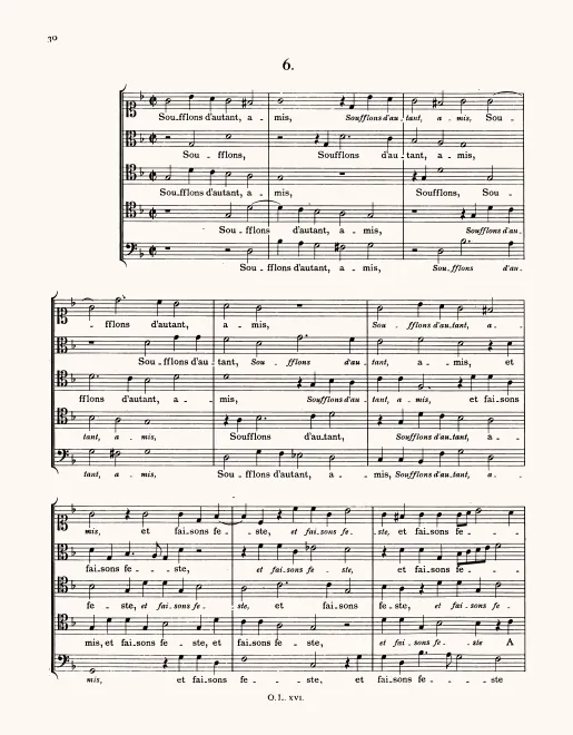 First page of Soufflons d'autant amis