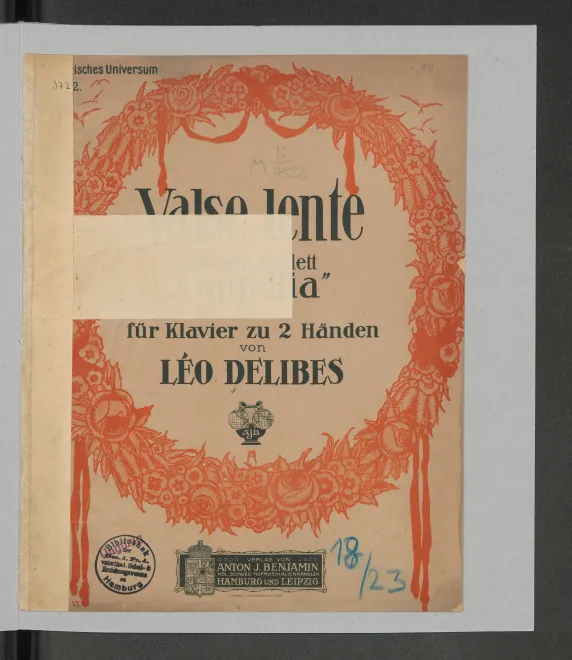 First page of Coppélia