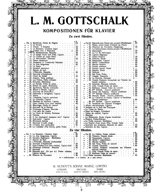 First page of Colliers d'or