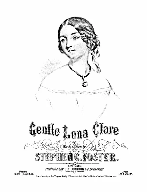 First page of Gentle Lena Clare