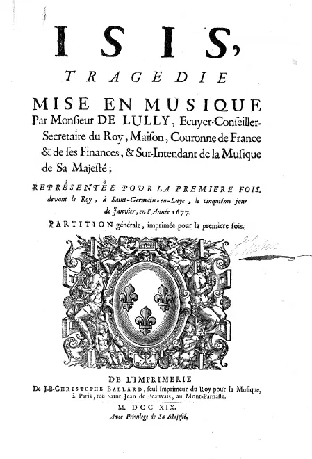 First page of Isis