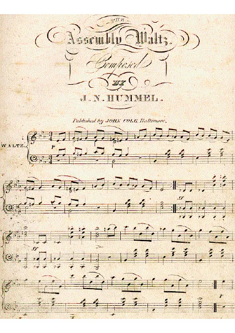 First page of Assembly Waltz