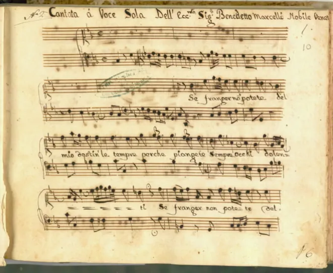 First page of Se franger non potete, SF A305