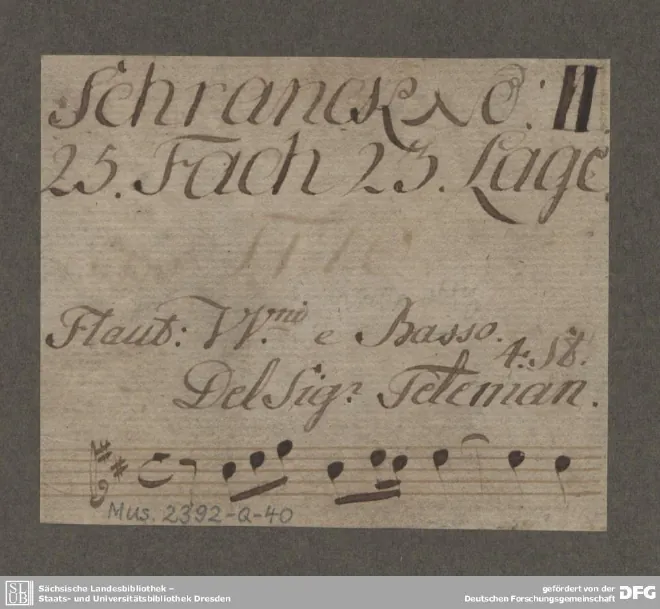 First page of Suite à 4